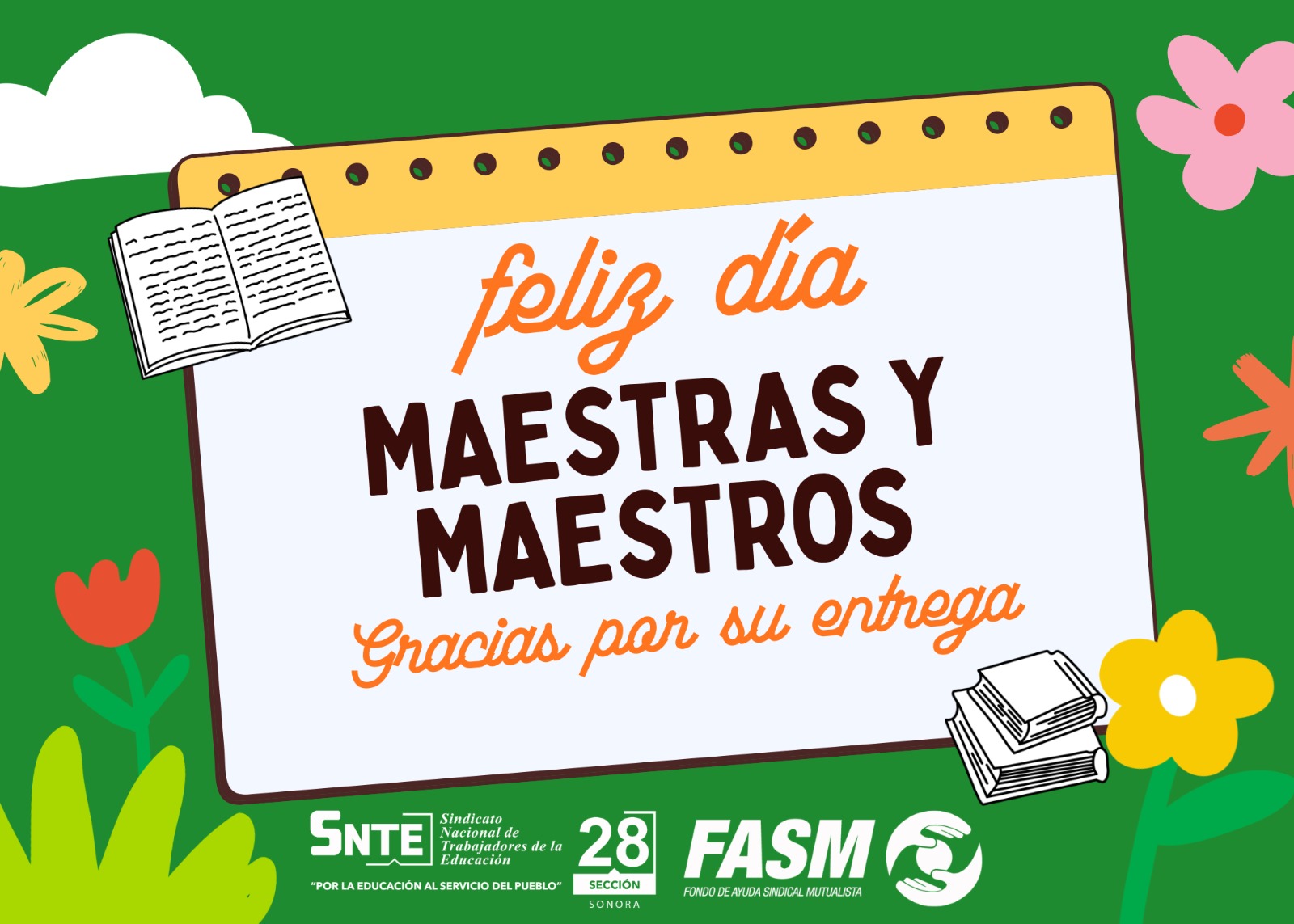 FELIZ DIA MAESTROS