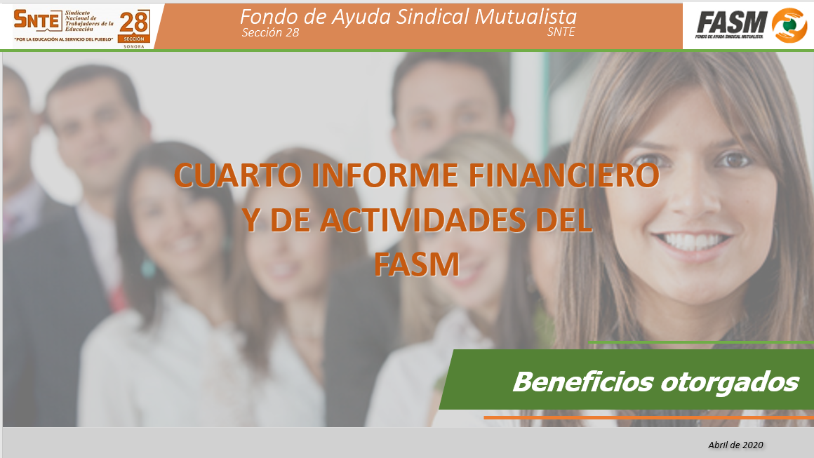 Cuarto informe financiero