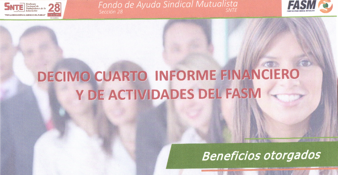 Decimo informe financiero