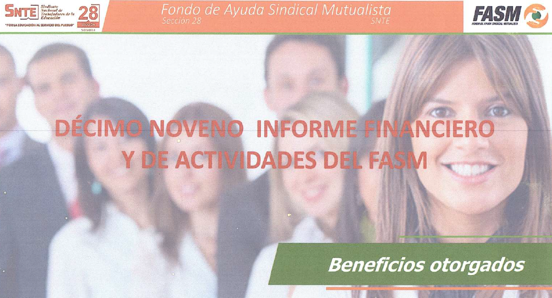 Decimo informe financiero