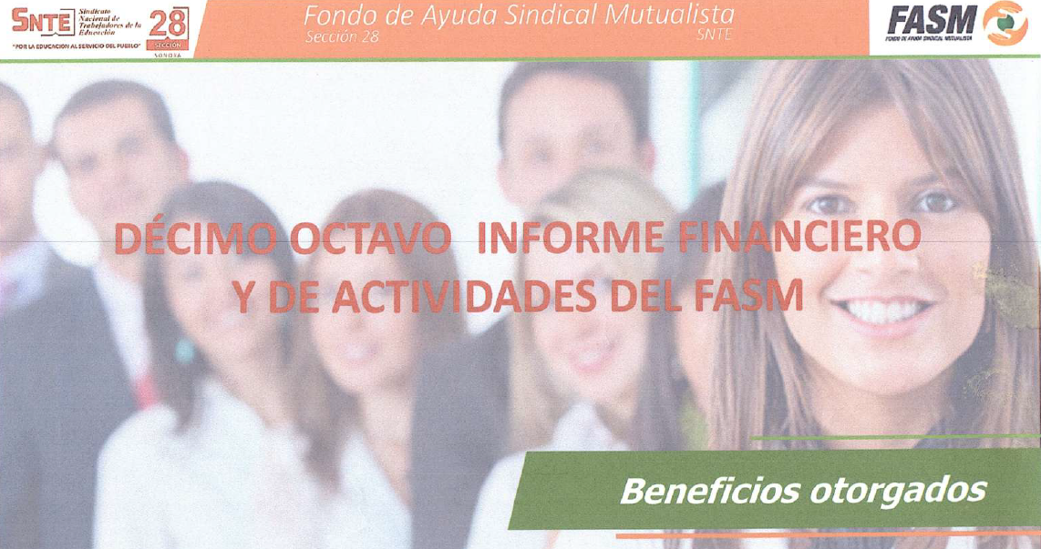 Decimo informe financiero